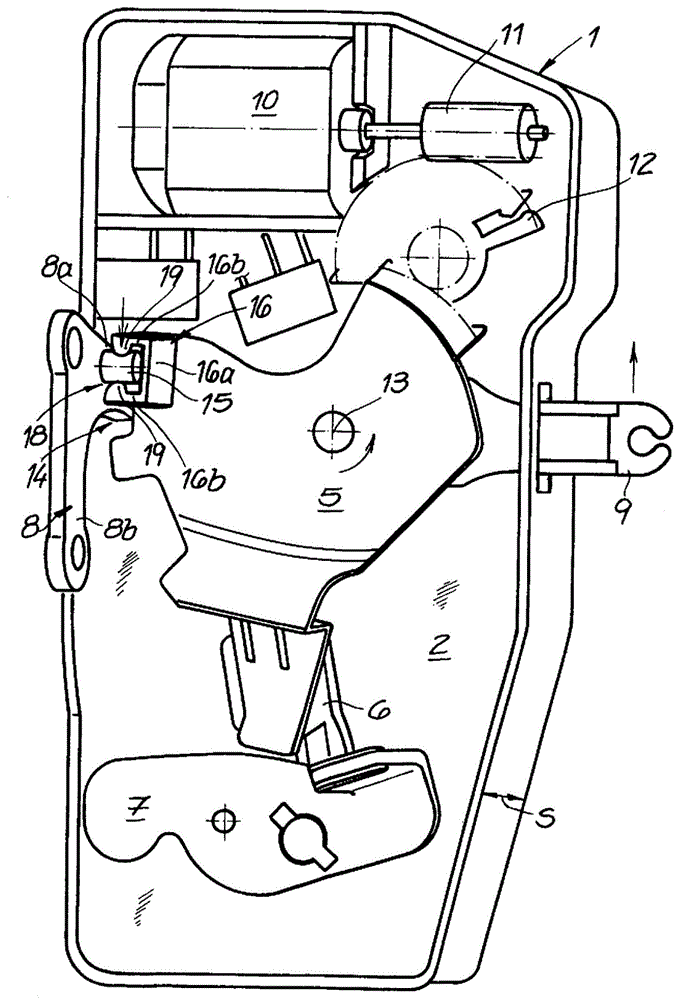 Motor vehicle door lock