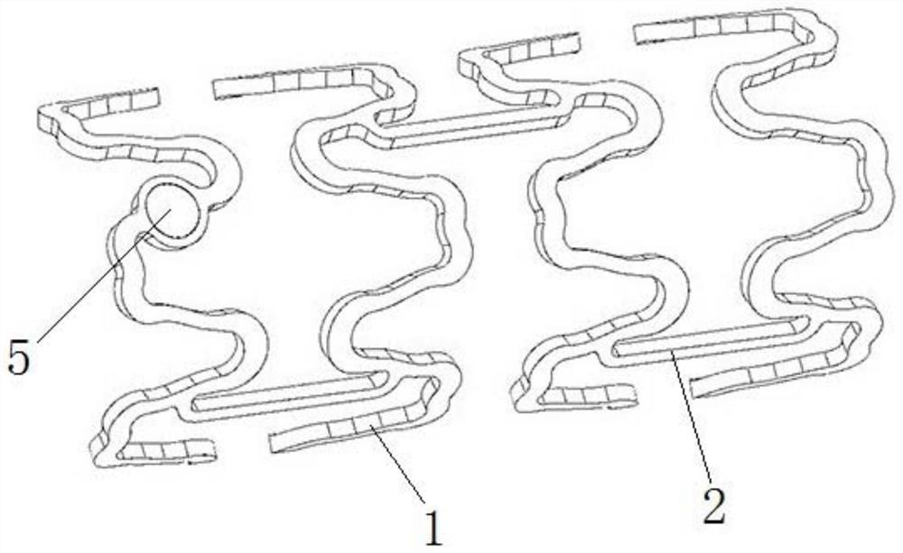 Degradable magnesium alloy stent