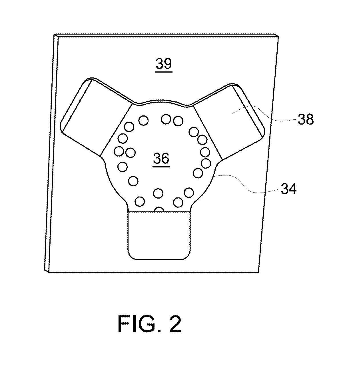 Flexible metallic heat connector