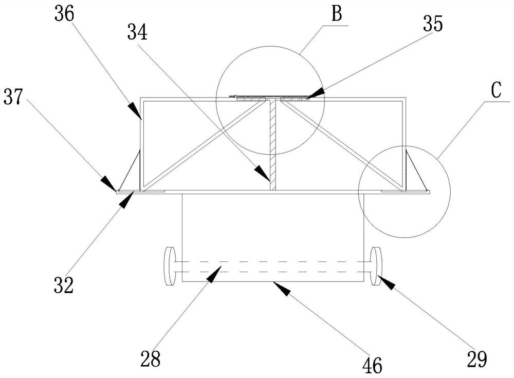 Construction support system and construction method for tunnel water burst