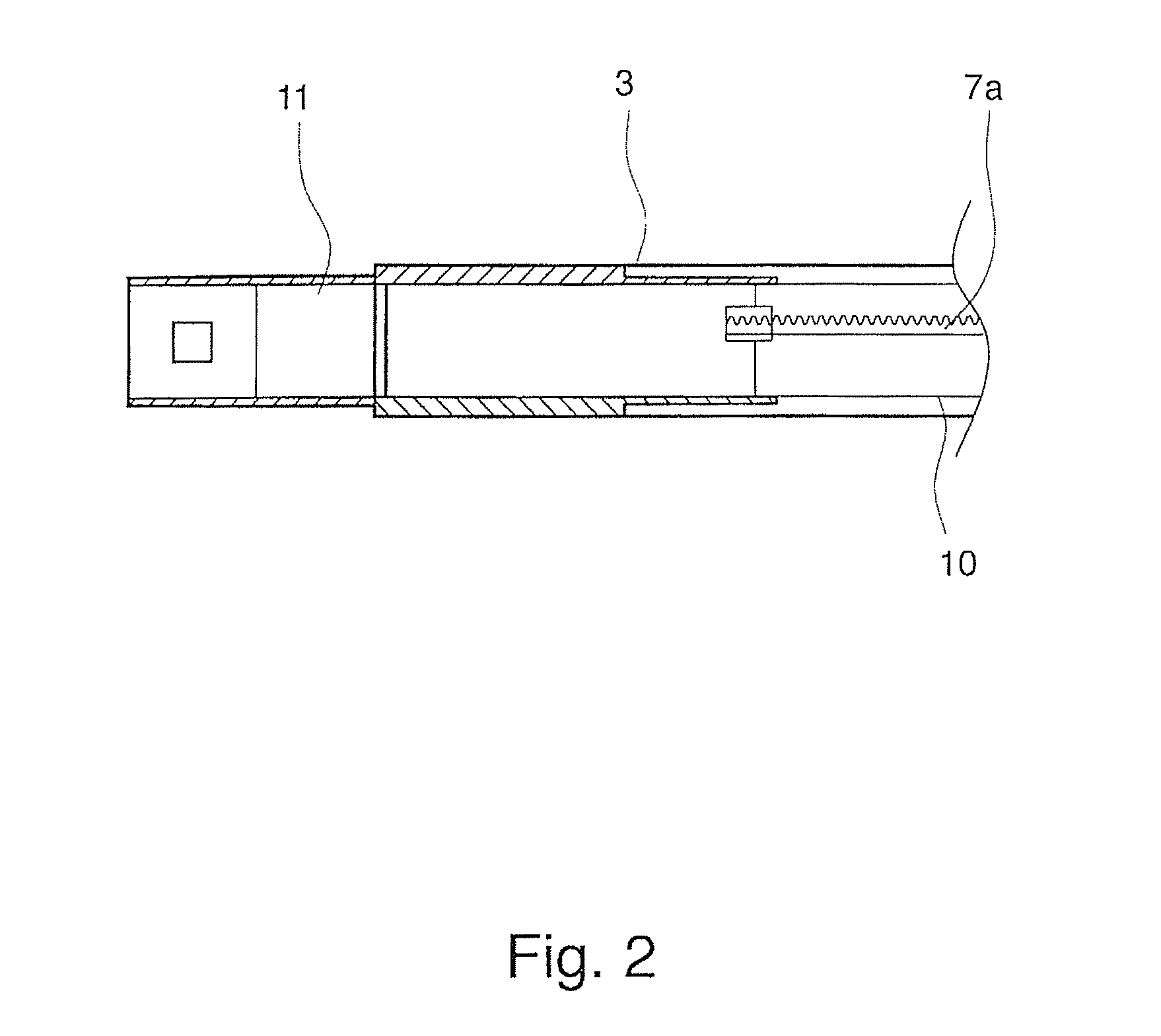 Vacuum cleaner suction pipe