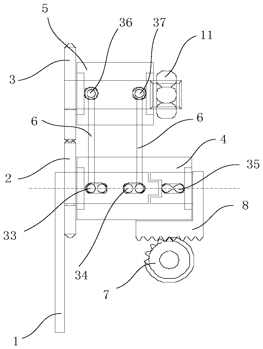 Novel buffer anti-collision vehicle