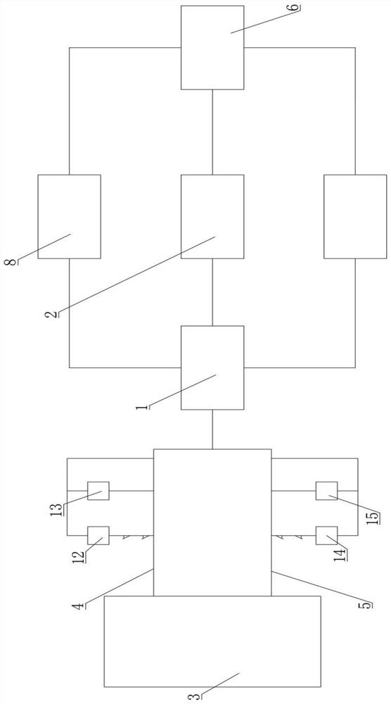 Low-cost rotation control system for tower crane, and control method