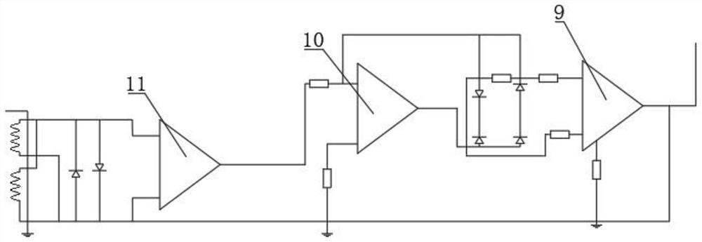 Low-cost rotation control system for tower crane, and control method