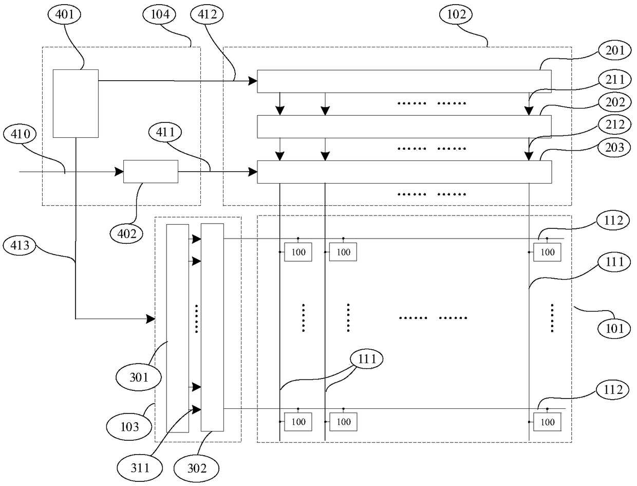 Silica-based micro displayer and driving circuit thereof