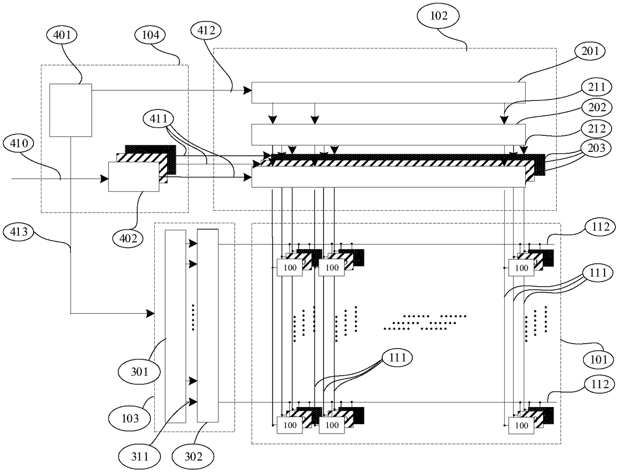 Silica-based micro displayer and driving circuit thereof