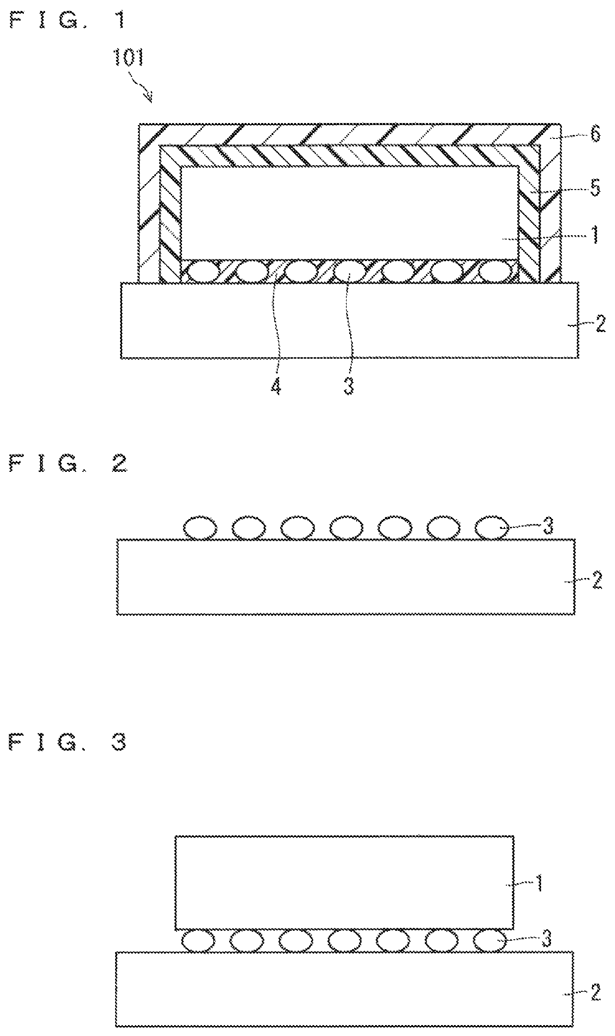 Semiconductor device having electromagnetic wave absorbing layer with heat dissipating vias