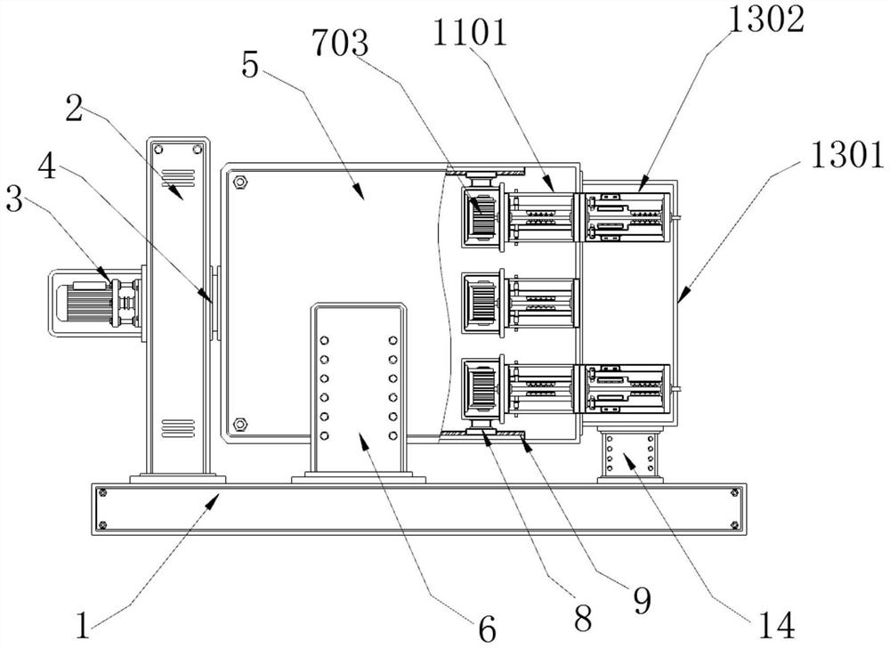 Line position-adjustable yarn conveying equipment for large-scale spinning