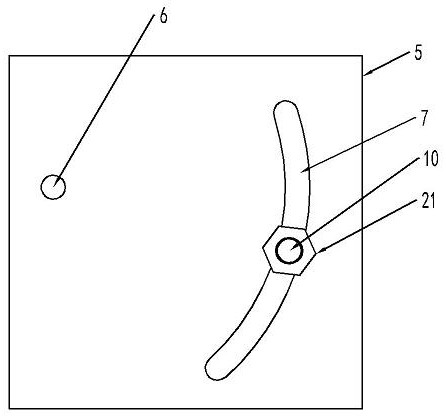 Submerged arc furnace capable of adjusting angle of combustor