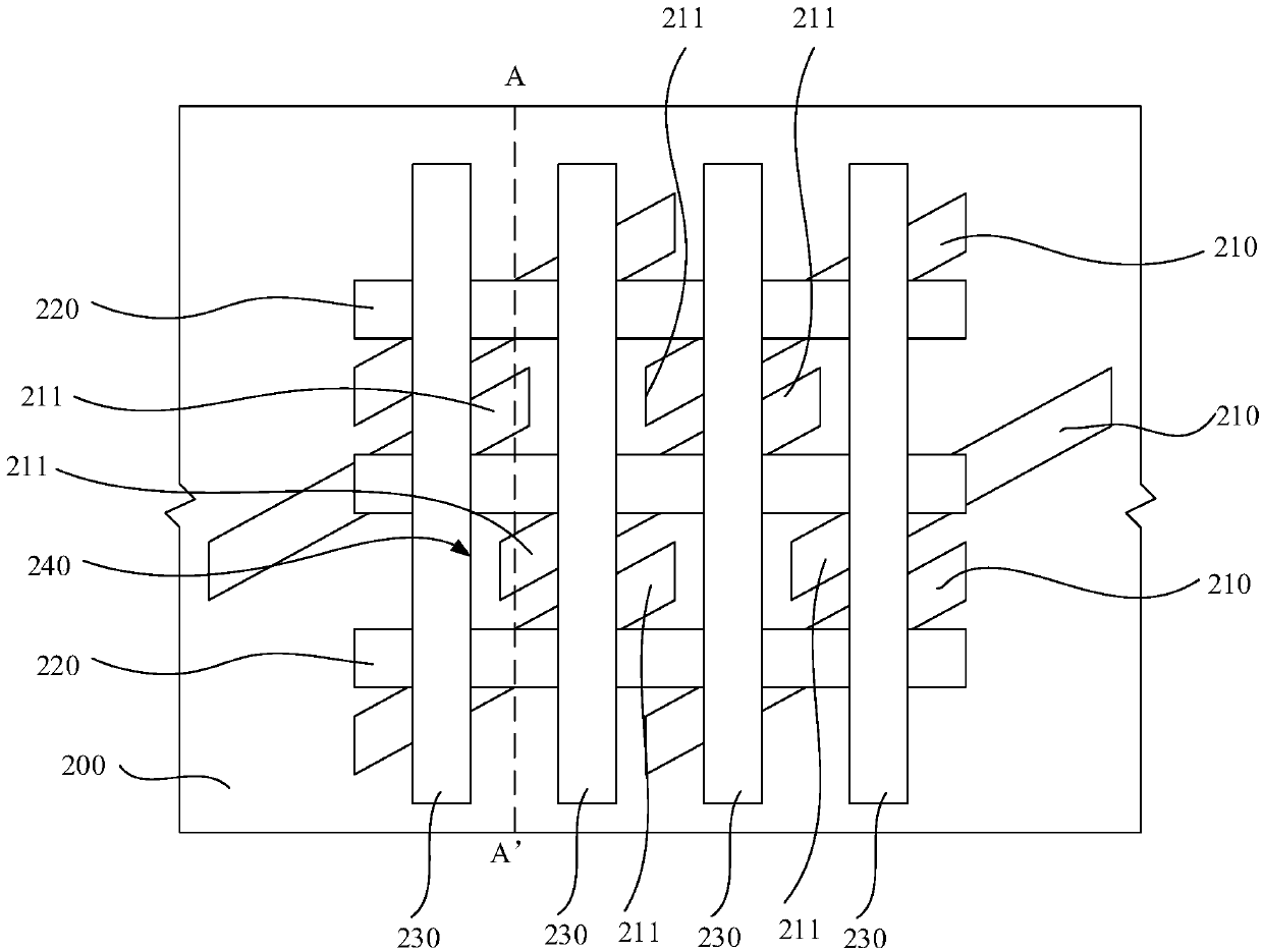 Mask, memory and manufacturing method of memory