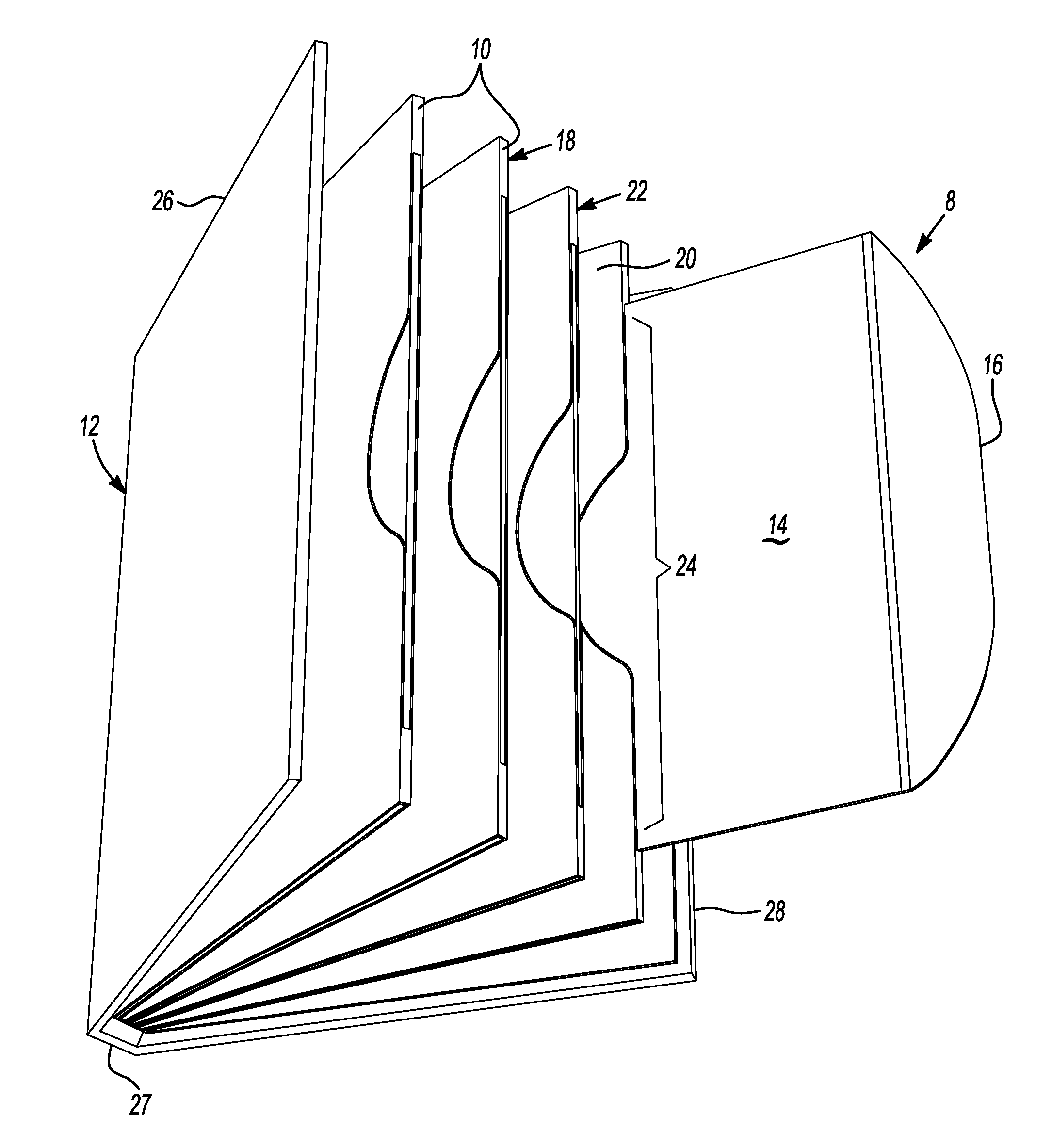 Storage and packaging device