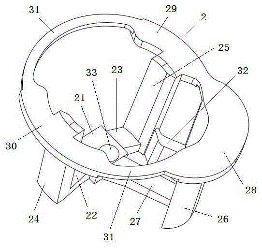 Fit component mechanism of latch, bolt and steel structure