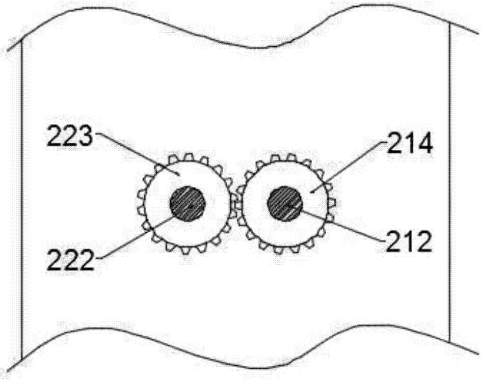 Multi-stage efficient stone breaking device