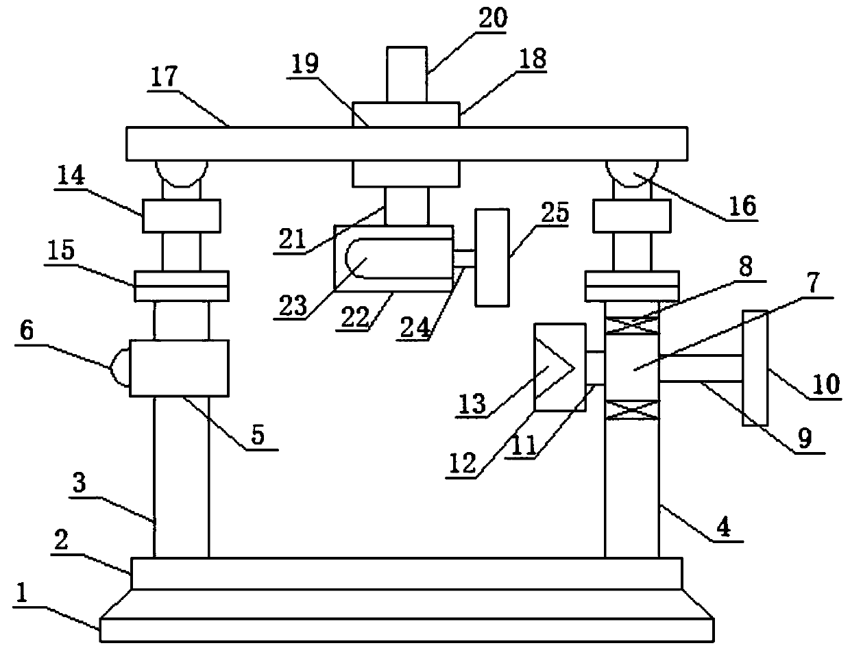 Side face high-efficiency grinding machine used for rod-shaped objects