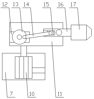 Agricultural machinery equipment with sterilizing and excrement recovering and treating functions