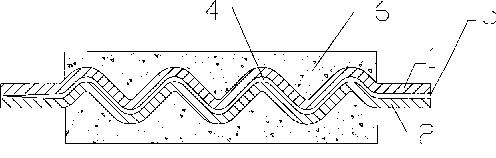 Selftightening compound sealing pad