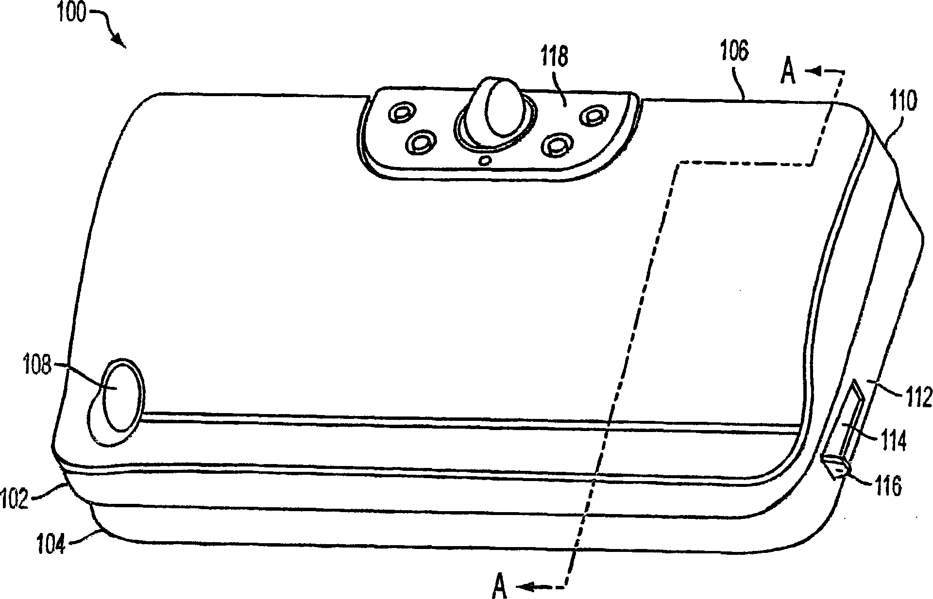 Vacuum packaging appliance with slidable channel