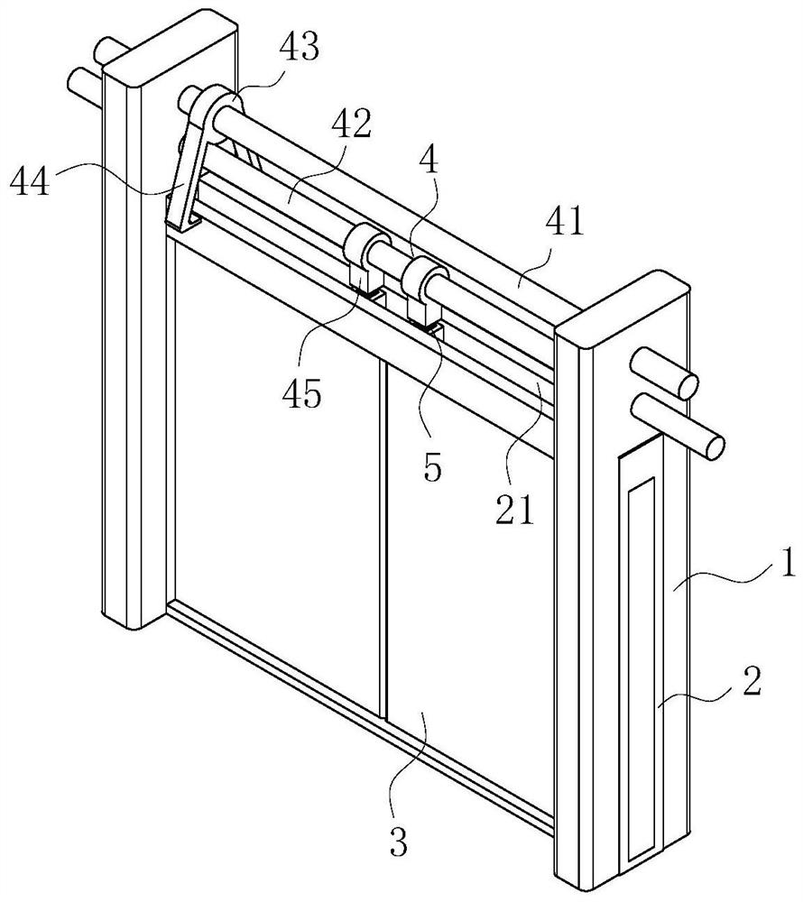 Anti-radiation door for medical treatment