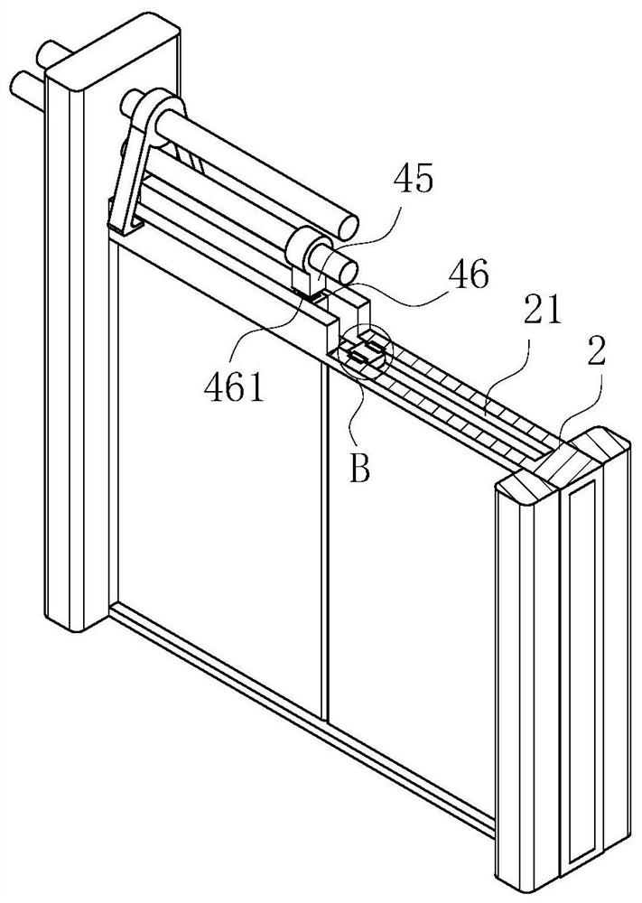 Anti-radiation door for medical treatment