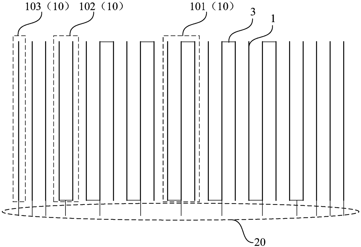 Array substrate and electronic paper display device