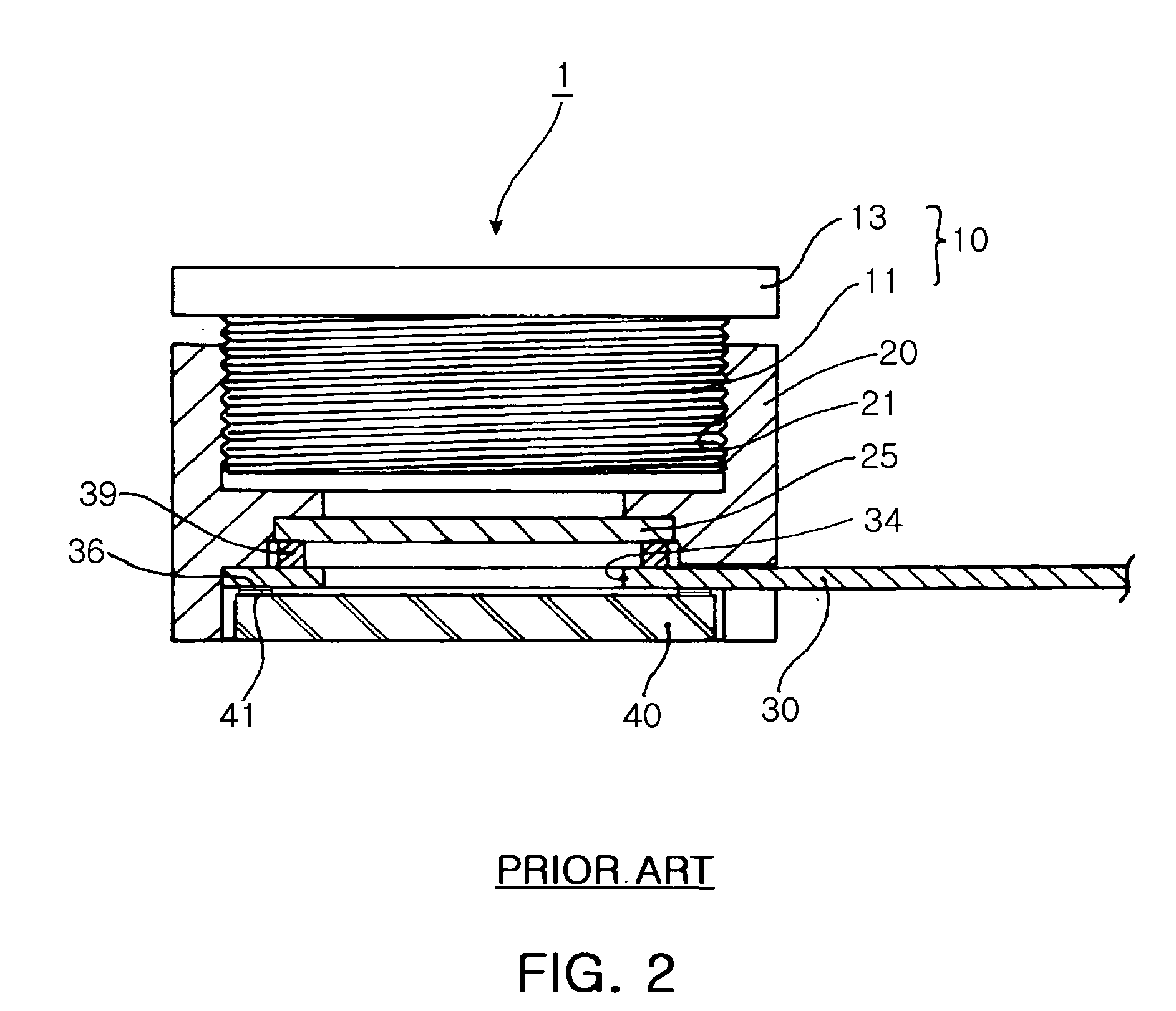 Camera module package