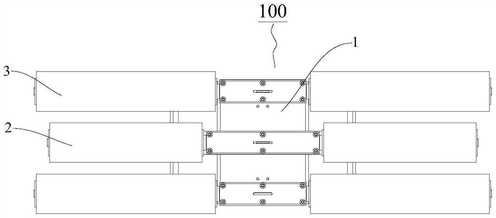 Rolling brush assembly and coating robot with same