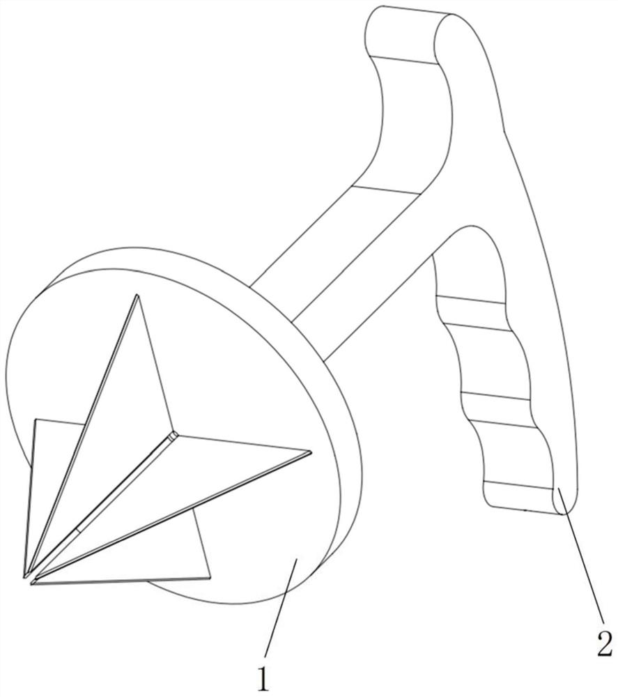 Scalpel for cardiac apex incision