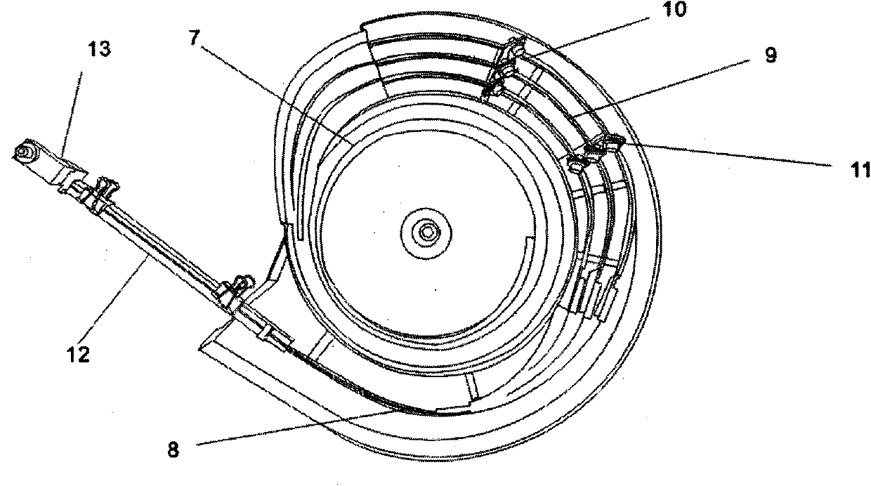 Push pin machining method and assembly machine used in cooperation with same