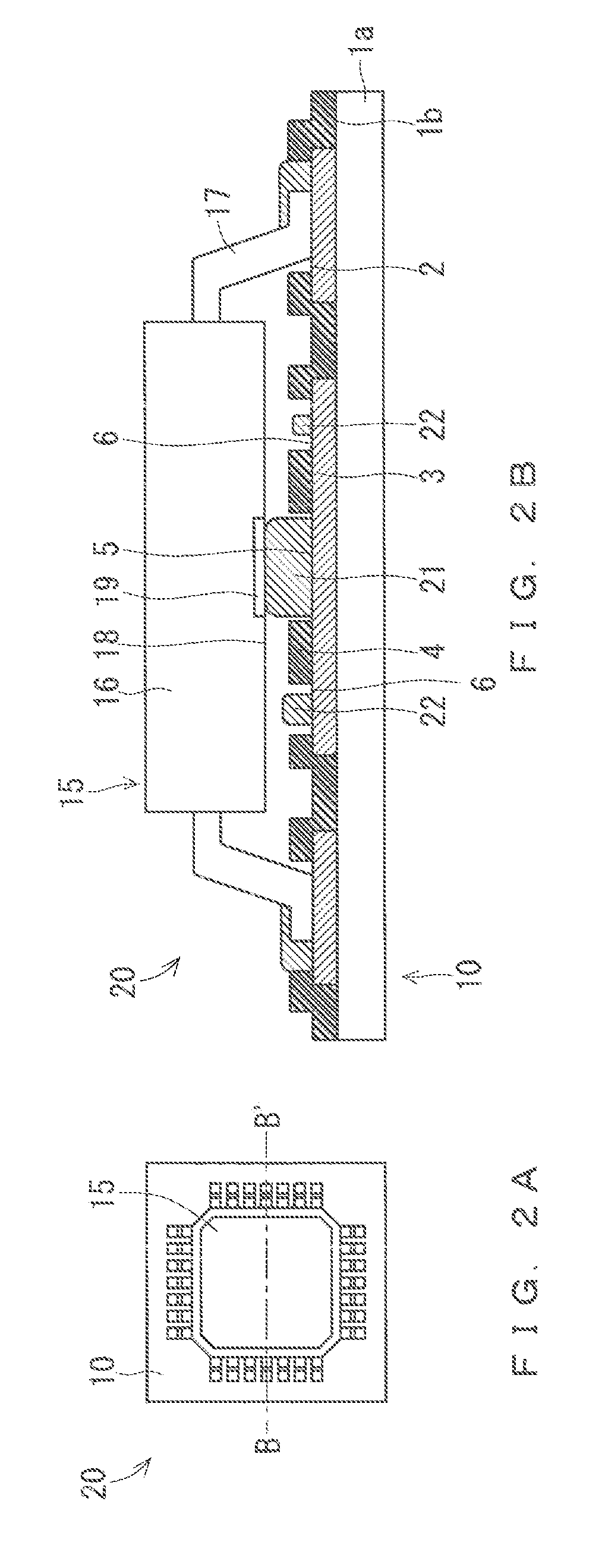 Circuit board and on-board structure of semiconductor integrated circuit