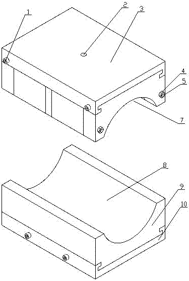 Basic mechanical property testing device of drill core sample