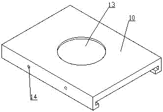 Basic mechanical property testing device of drill core sample