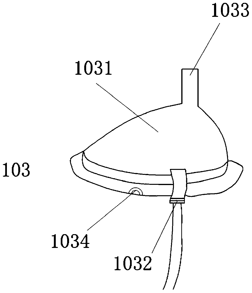 Auxiliary surgical ventilation system with intraoperative breathing state monitoring function