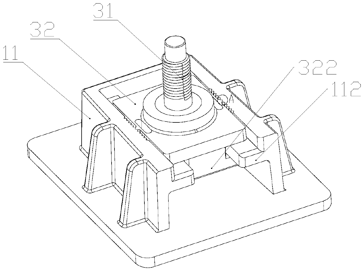 Automobile tail lamp and installation method thereof