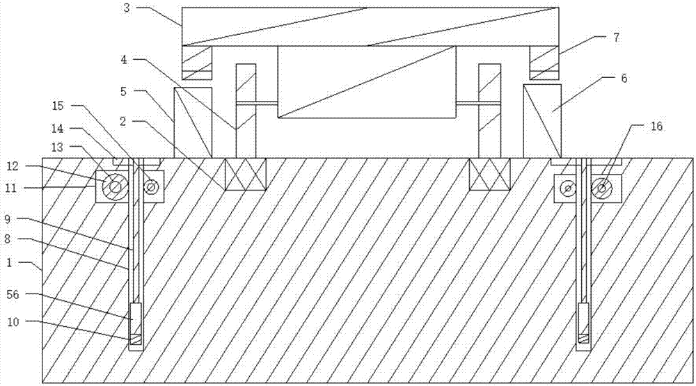 Automatic lifting protective guard used at highway-railway intersection