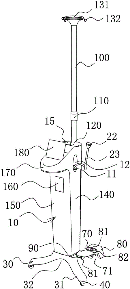 Multifunctional infusion support