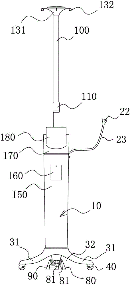 Multifunctional infusion support