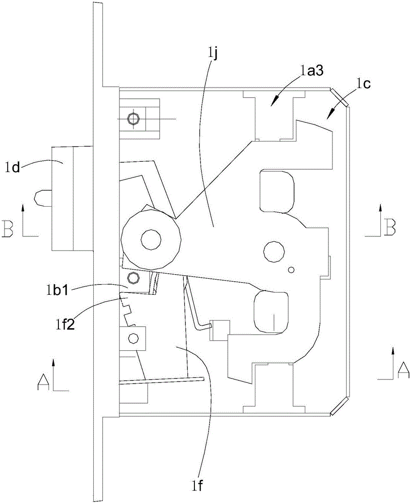 Handle lock body and handle lock