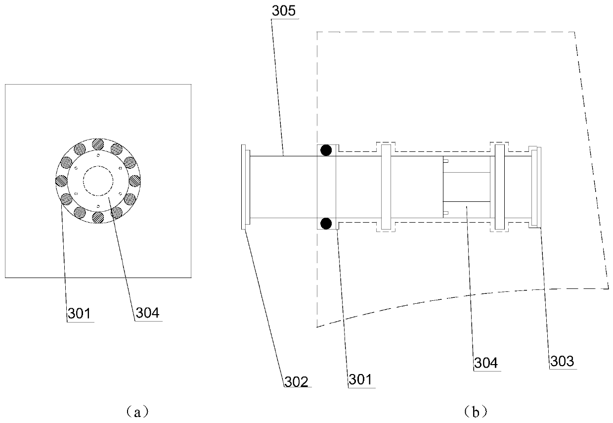 Tunnel initial support steel arch installation device and using method