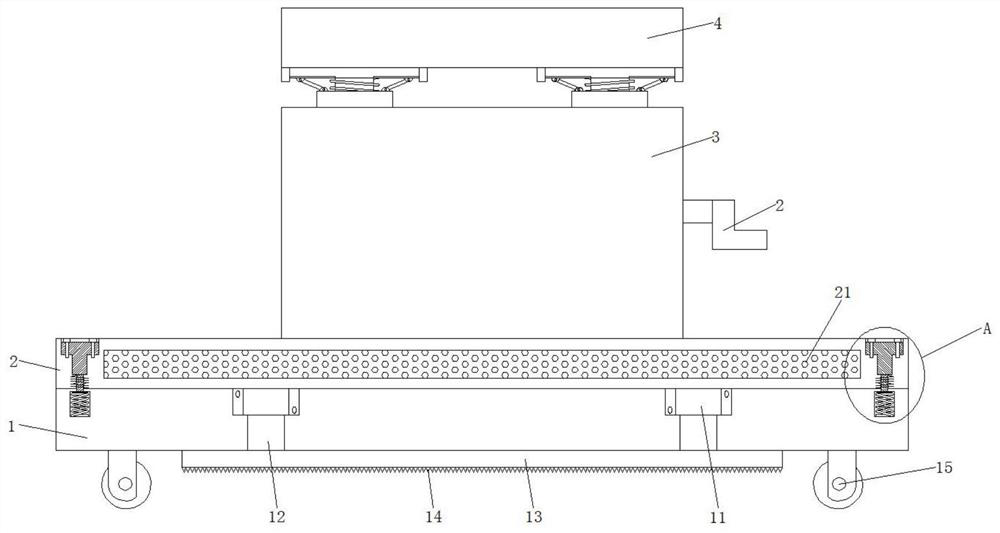 Mounting base for industrial robot and mounting method thereof