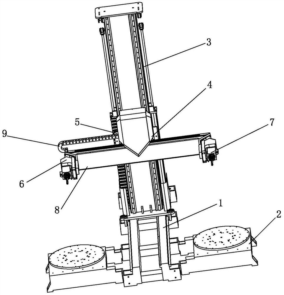 Double-head engraving machine