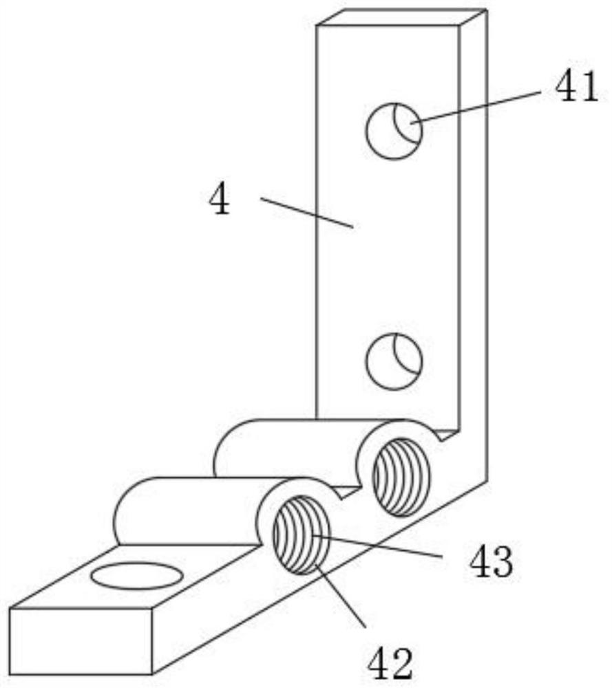 Quick positioning and connecting structure for steel plate shear wall in fabricated building