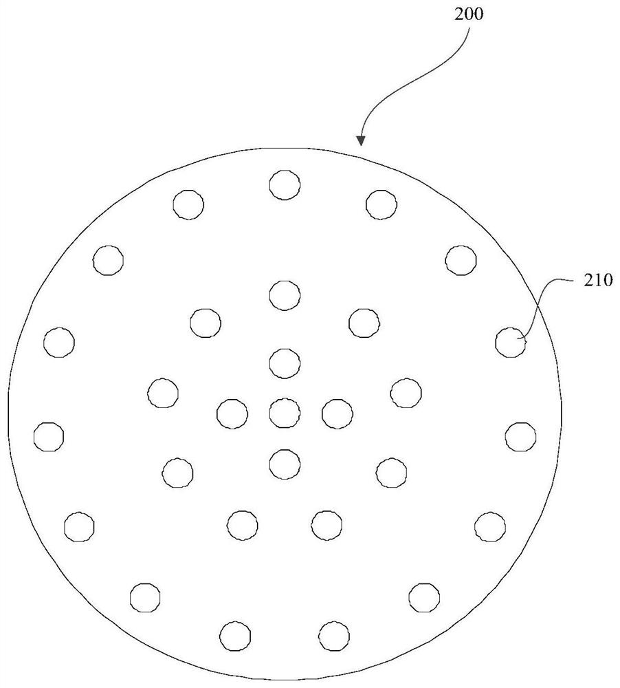 Meter head connecting piece and flowmeter