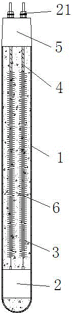 Electric heating pipe capable of accurately controlling temperature