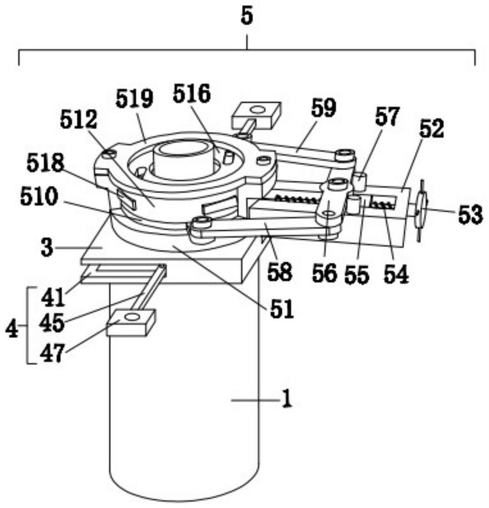 Exploring tube clamping and righting device of object detection well