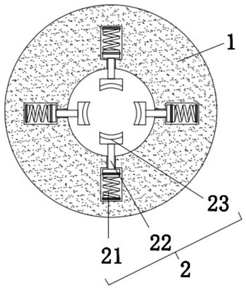 Exploring tube clamping and righting device of object detection well