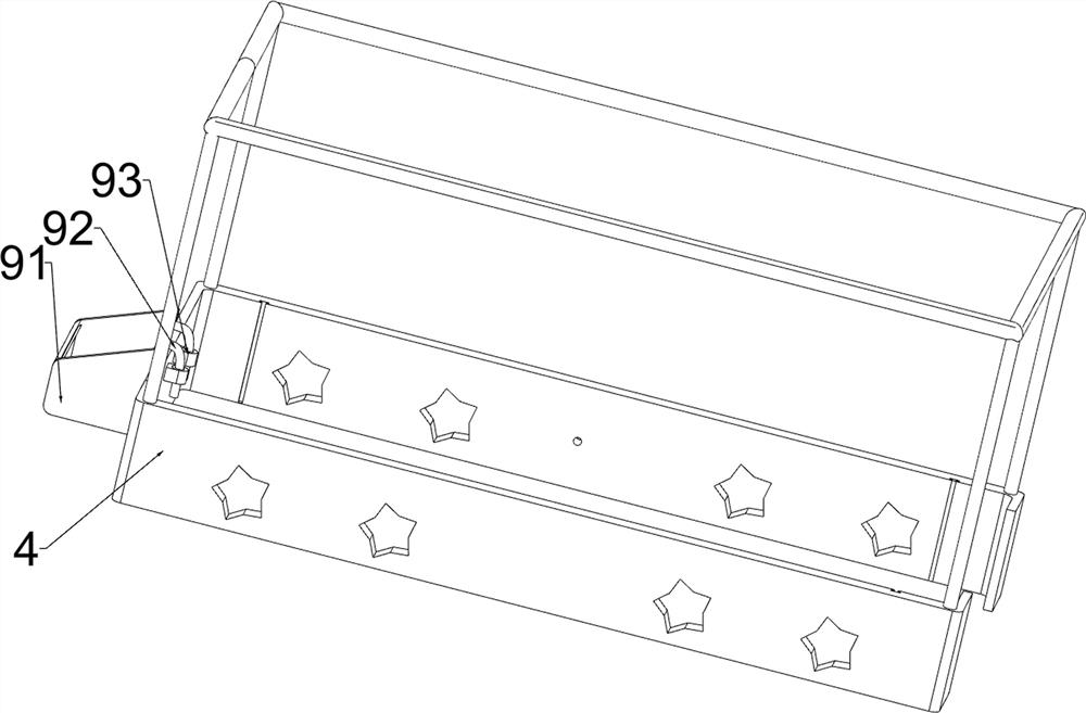 Anti-falling dormitory bed for students