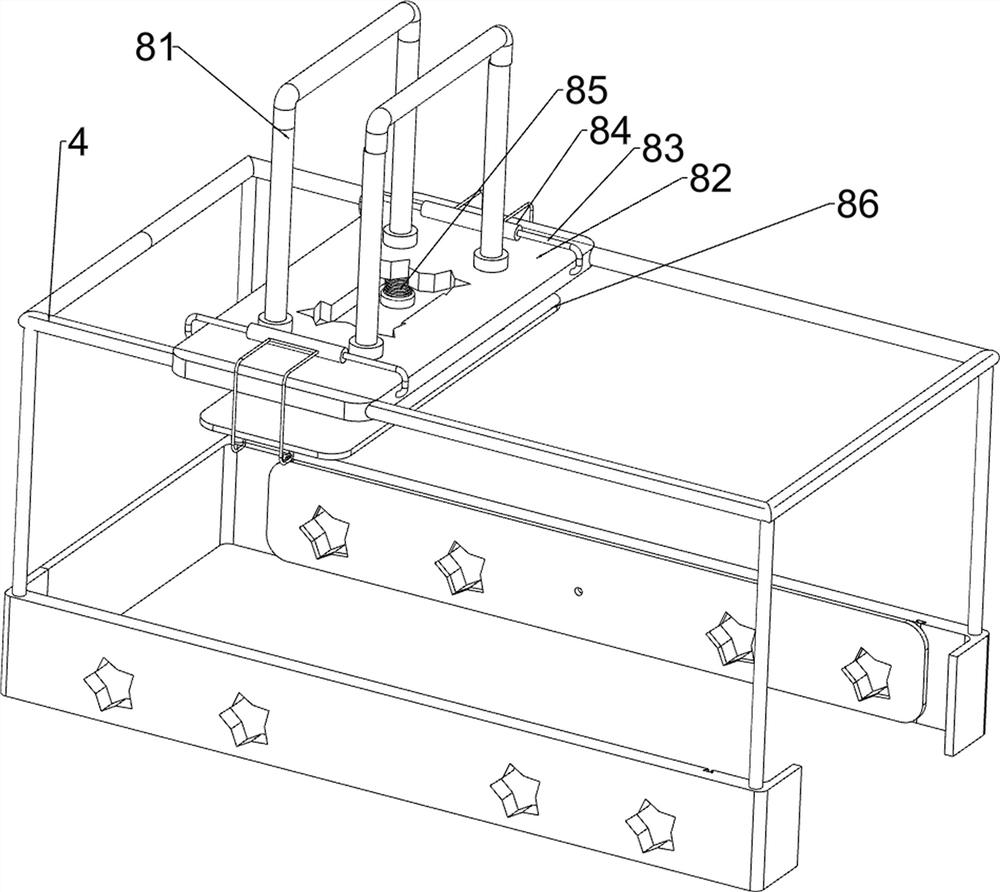 Anti-falling dormitory bed for students