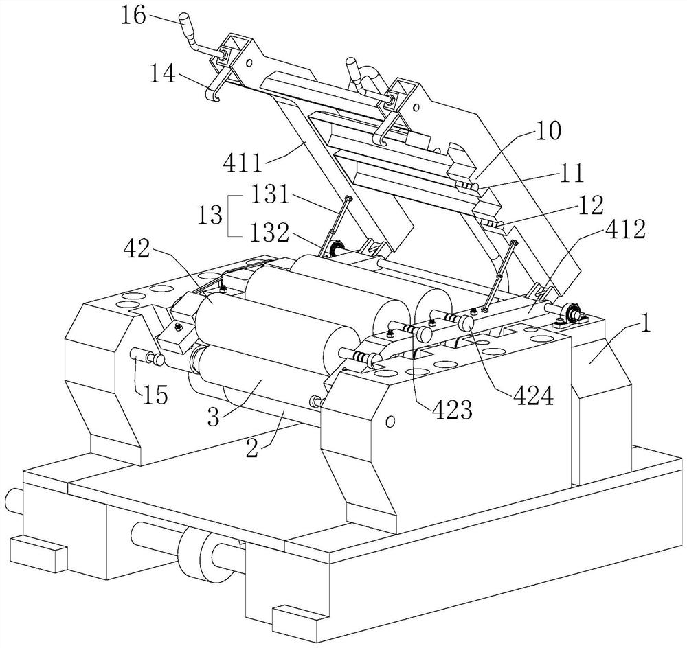 Cleaning device for drafting mechanism of drawing frame