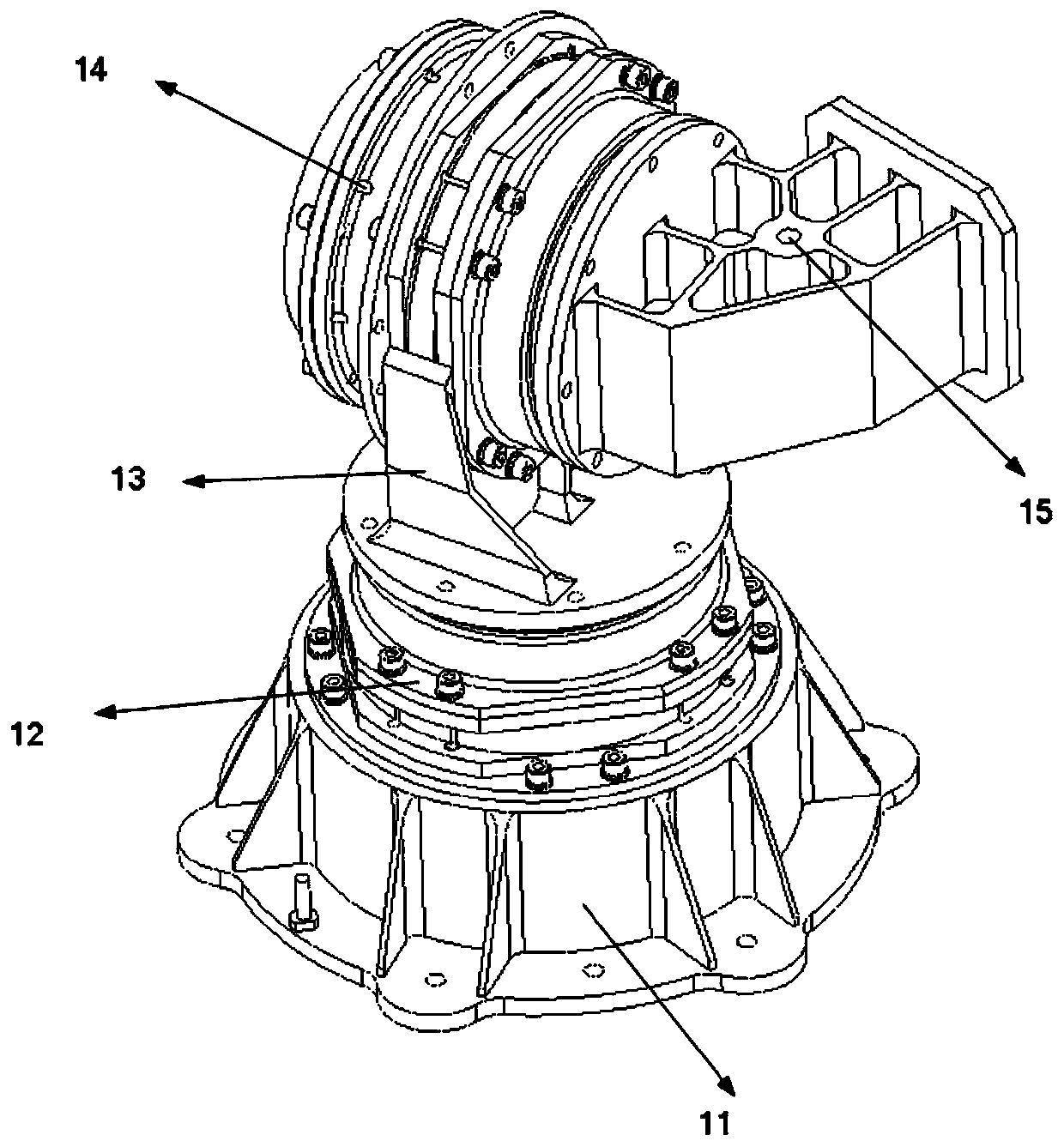 Multi-caliber movable unfolding antenna