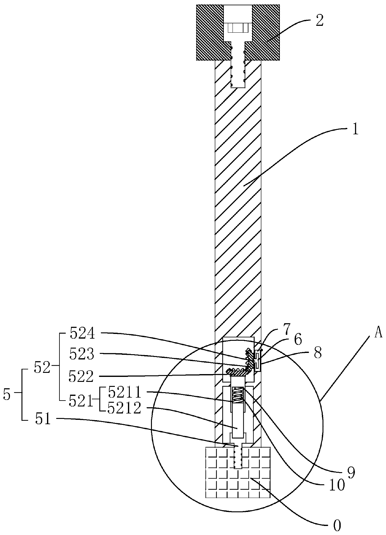 Display shed and mounting method thereof